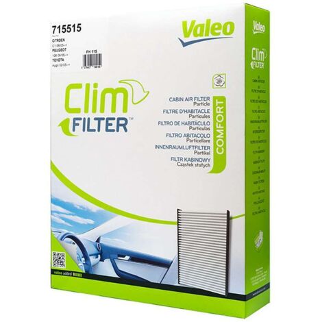 VALEO Clim Filter Comfort filtro abitacolo particellare per auto Originale