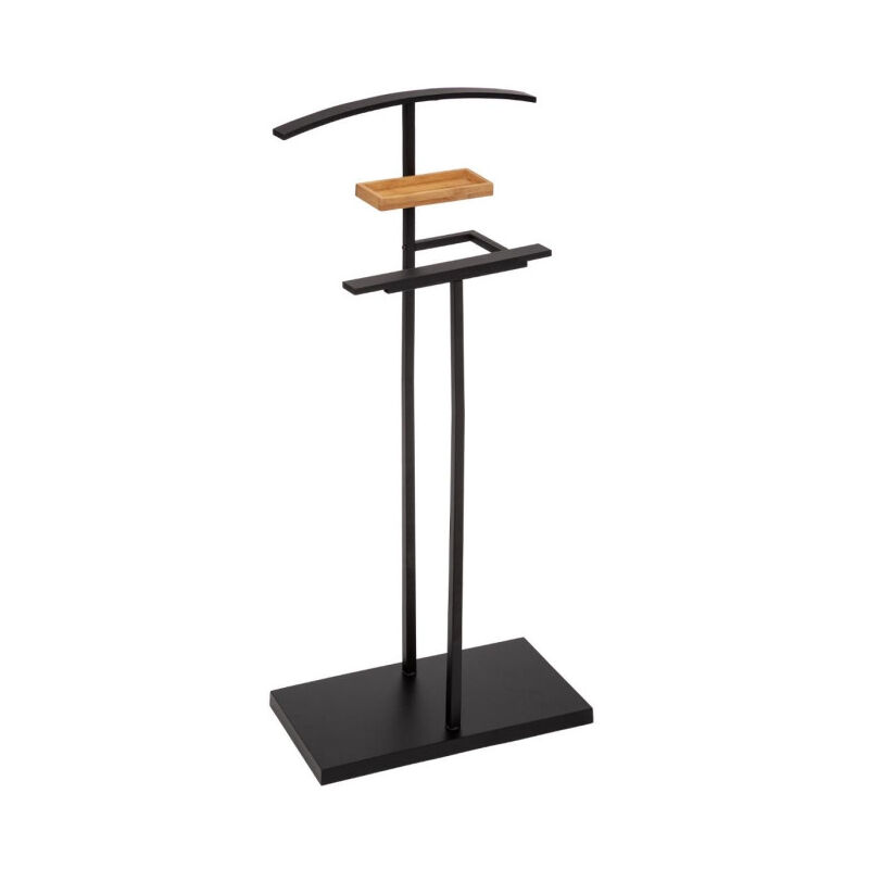 Valet de Chambre Design 'Bambou' 114cm Noir