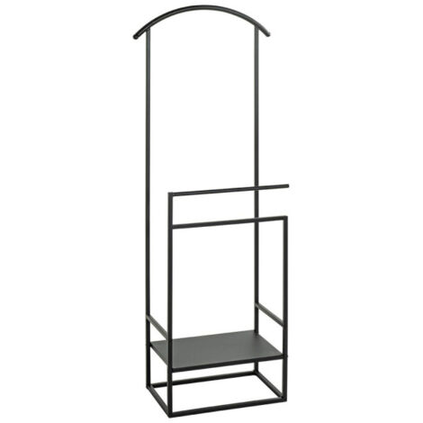 Valet de Chambre Design "Lydia" 128cm Noir