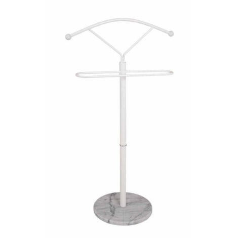 Valet de Chambre Design "Marbro" 105cm Blanc