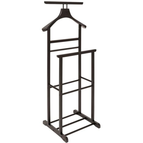 Valet de chambre en bois noir