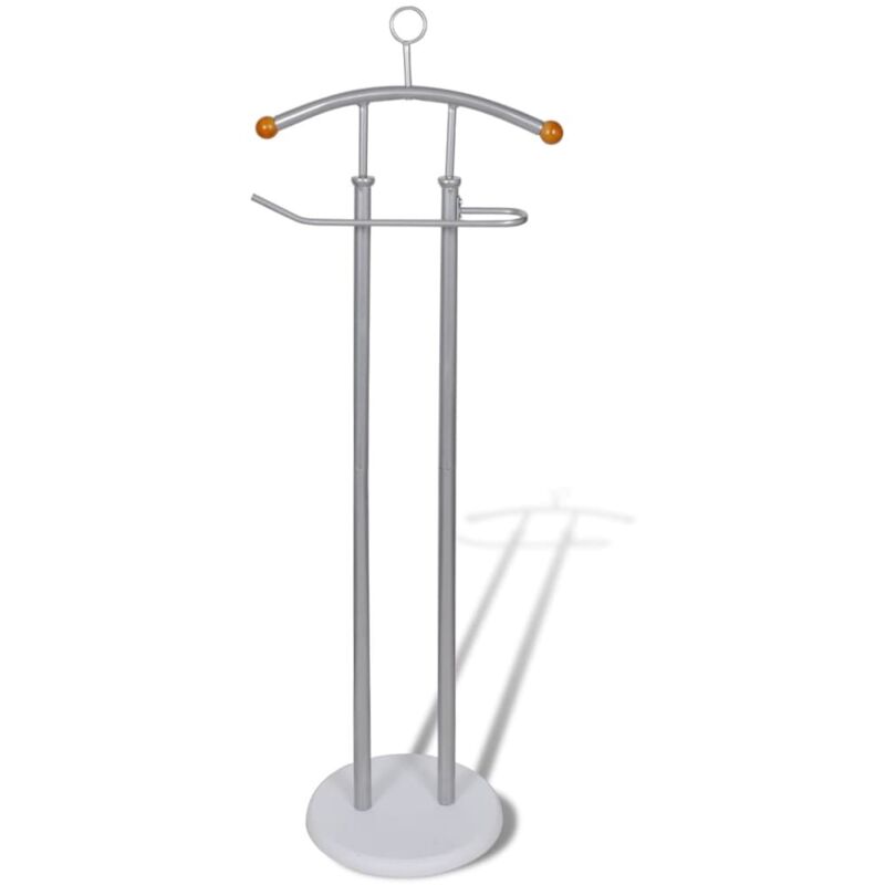 Support valet pour manteaux chemises Cadre en métal Vidaxl