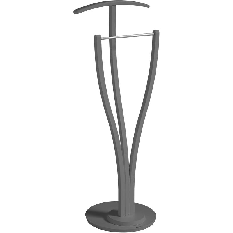 Valet de Chambre, modèle Trio, gris.