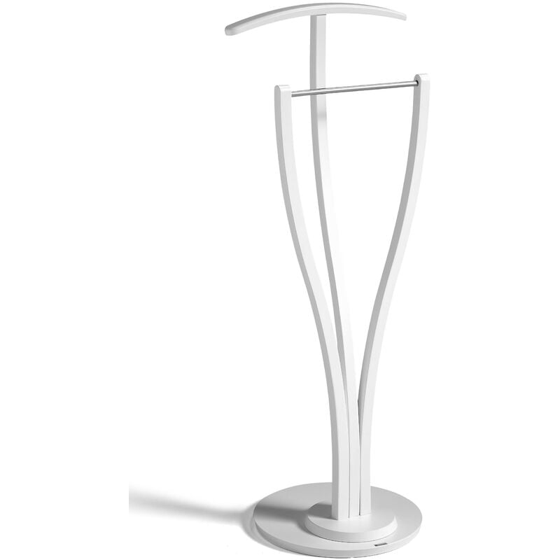 Valet de Chambre, modèle Trio, blanc.