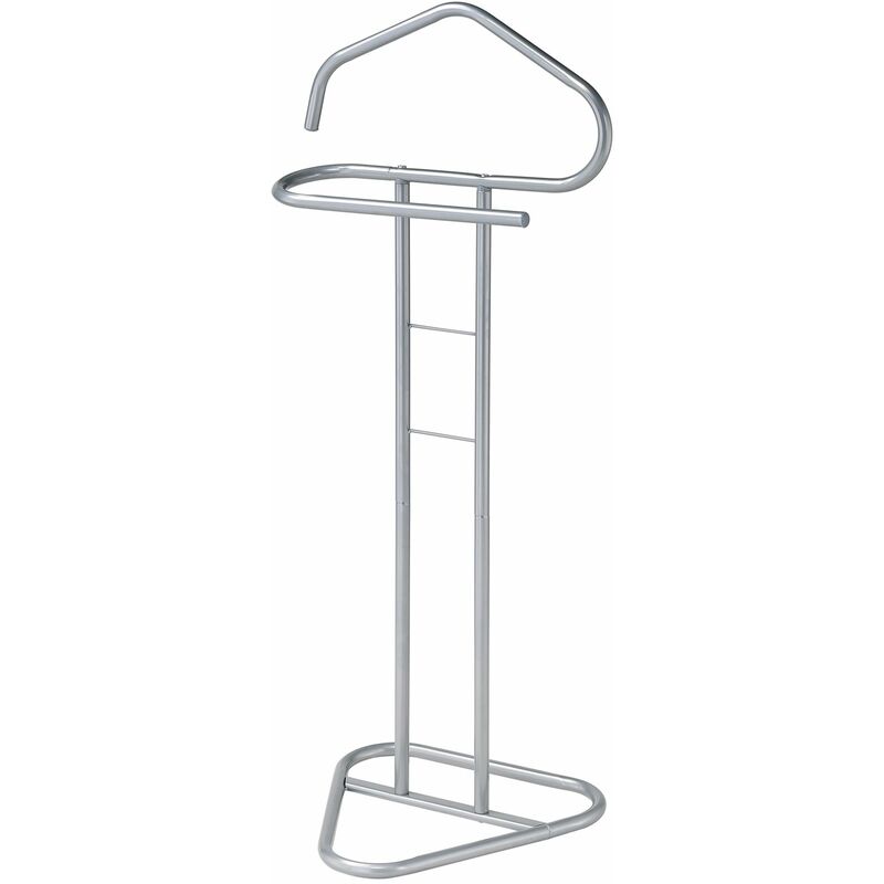 Valet camilo, en métal laqué gris lair