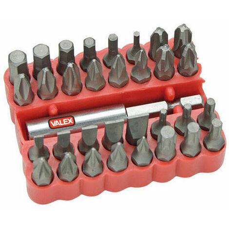 Valex 1460677 - Kit 33 Schraubendreher und Einsätze