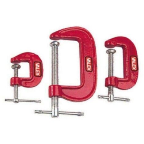 VALEX - 3 PEZZI - SERIE 3 MORSETTI A C- 3 GRANDEZZE DIVERSE