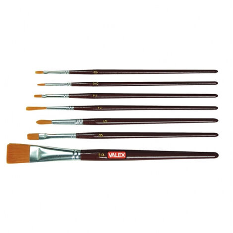 Valex pennelli per decorazione 7 pezzi 1961103