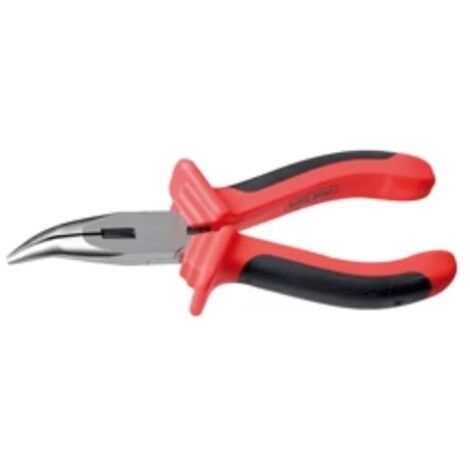 VALEX - PINZA A BECCHI MEZZOTONDI PIEGATI 160 MM