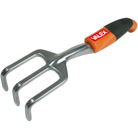Valex Rastrello Alluminio 300 mm con Impugnatura Antiscivolo Arancio