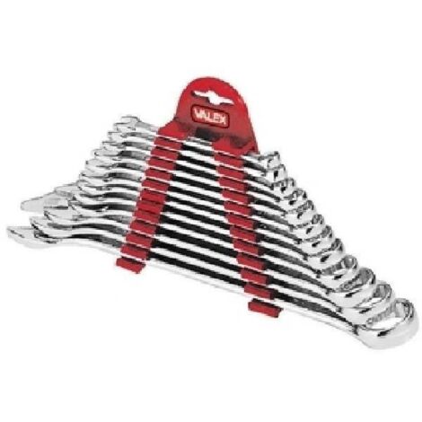 Valex set 12 chiavi fisse combinate 1460793