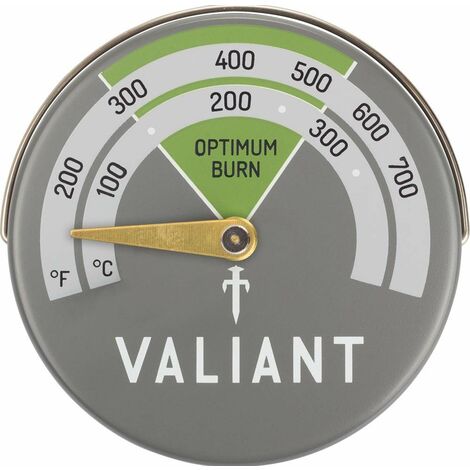 Valiant FIR116 - Termometro magnetico, Verde/ Grigio, 63 mm