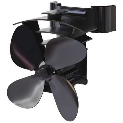 Valiant Ventilatore magnetico per canna fumaria Remora (FIR350), nero, 200 mm