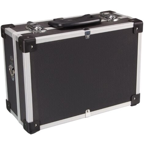 Custodia Per CD In Alluminio Con Serratura - Contiene 40 CD, Trasporto Sicuro, 2 Chiavi Incluse