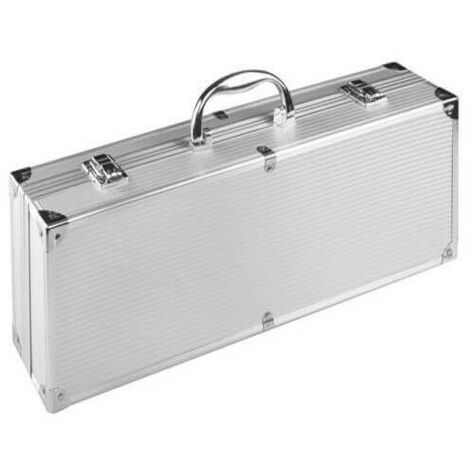 Valigetta attrezzi per barbecue con 18 accessori