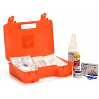 VALIGETTA CASSETTA MEDICA PRONTO PRIMO SOCCORSO VALIGIETTE DA MURO COMPLETA 3 PERSONE