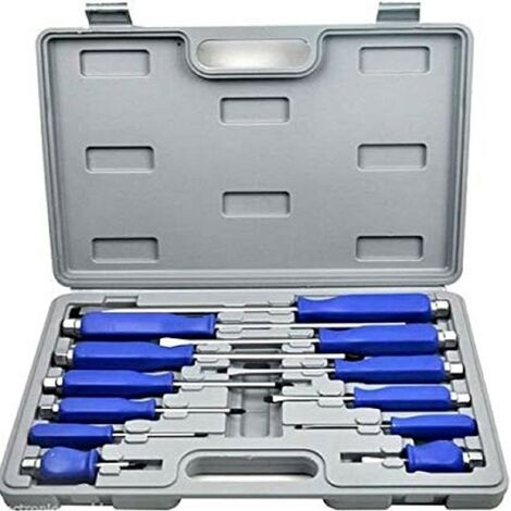 Valigetta con giraviti magnetici set da 12 misure assortite garantiti