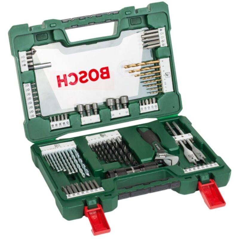 Valigetta set con accessori per foratura e avvitatura Bosch 83 pezzi 2607017309