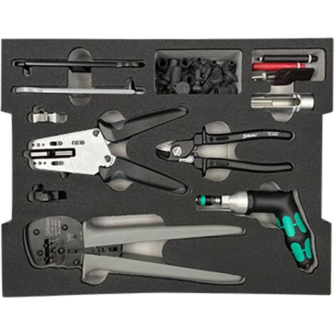 Valigetta per utensili per MC4 e MC4-EVO 2 32.6126 Stäubli Contenuto: 1 KIT