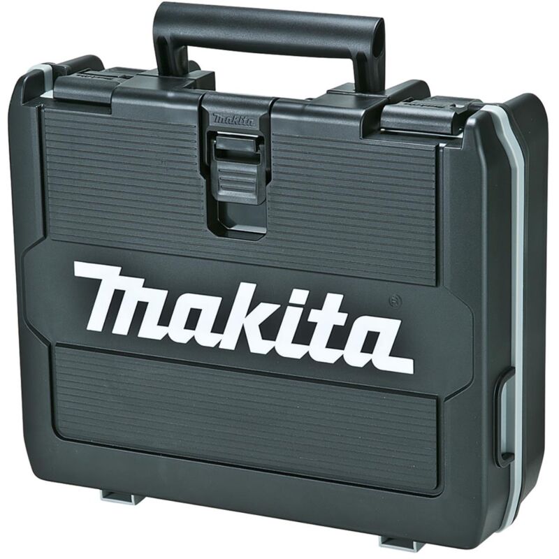 Valigetta per viti Makita nera con ampio scomparto per minuteria nel coperchio in plastica - Dimensioni 355 x 300 x 120 mm