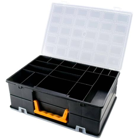 Valigetta porta minuteria art.4400 formata da 18 scomparti 36 x 25 x 13 cm