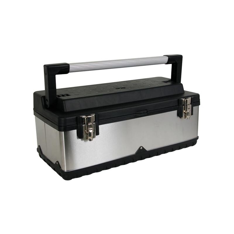 Cassetta degli attrezzi - acciaio inox - 590 x 280 x 255 mm