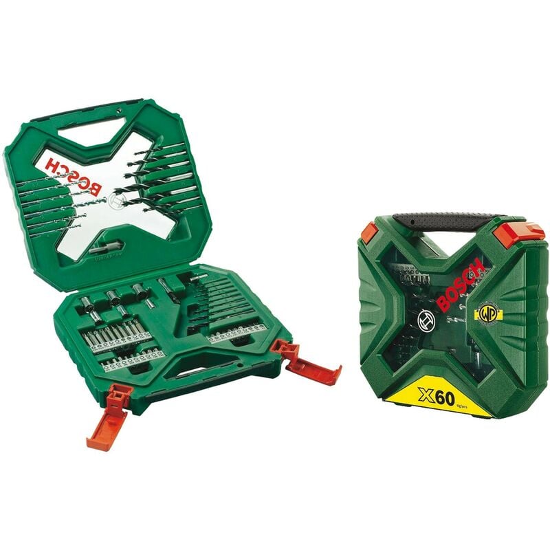 Valigetta + set accessori Bosch 60 pz.