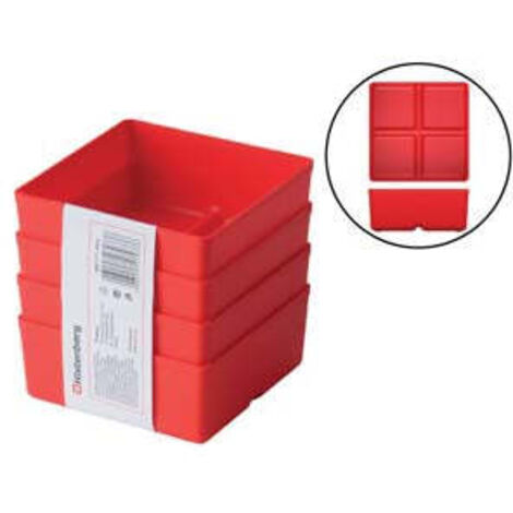 Valigia Portaminuteria Unite Set Pezzi 4 - mm.110x110x50h. art.KBS115