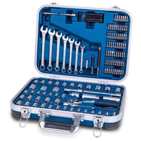 Valigia portautensili 135 pezzi Scheppach tb170