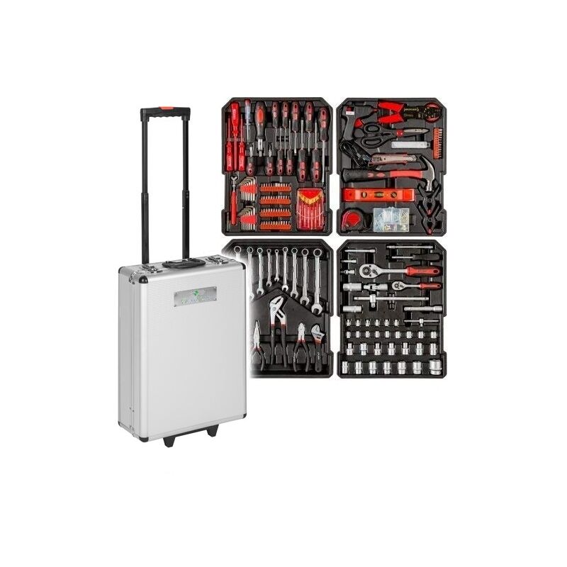 Valigia portautensili Trolley con utensili 187 pz