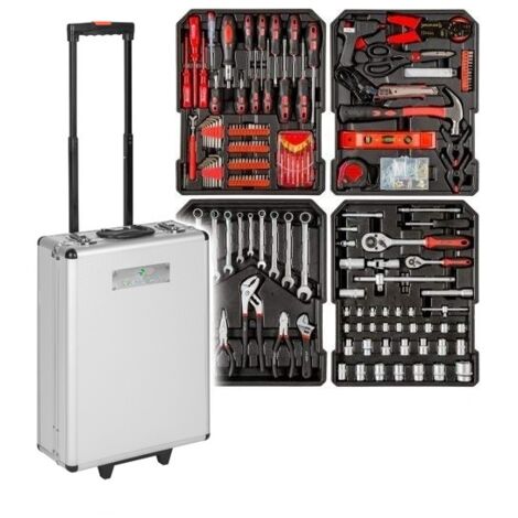 Valigia portautensili Trolley con utensili 187 pz
