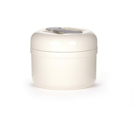 Valira 6212/1 Secchiello per, Polipropilene, Bianco