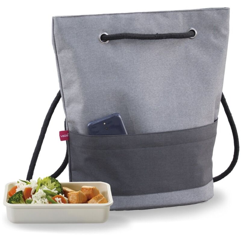 Valira Stone Washed Luch Bag-Borsa per Alimenti