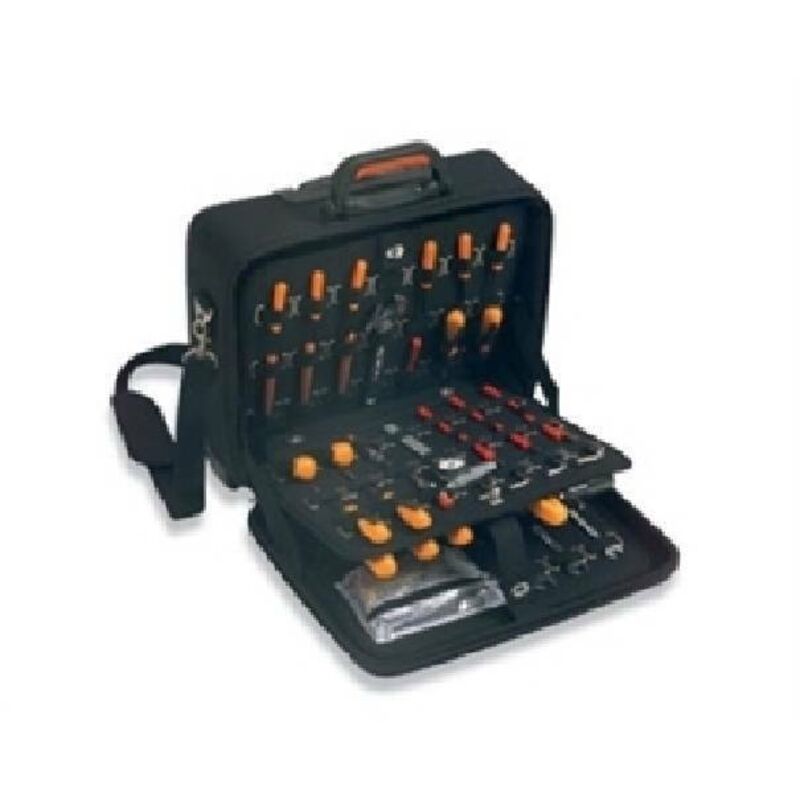 Plano - Valise de maintenance a roulettes - dimensions:480 x 240 x h 460 mm