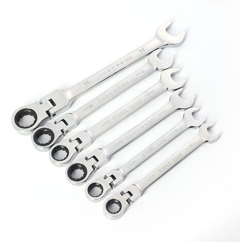 Valise À Outils En Chrome Vanadium Pour Clé Plate À Cliquet Articulée 12 Mm Pour LYCXAMES
