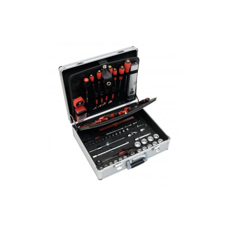 Mob - Valise aluminium garnie 125 pièces