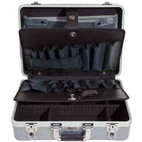 Valise avec coque en ABS et cadre en aluminium, 471x338x154mm