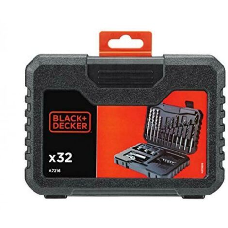 Valise Black and Decker avec 32 accessoires
