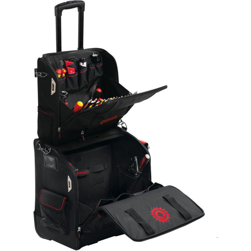 Valise b'up trolley + essentiel electromecanique 116 pieces