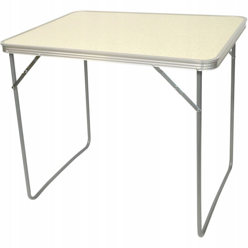 VALISE DE CAMPING TABLE TOURISTIQUE PLIABLE 80x60