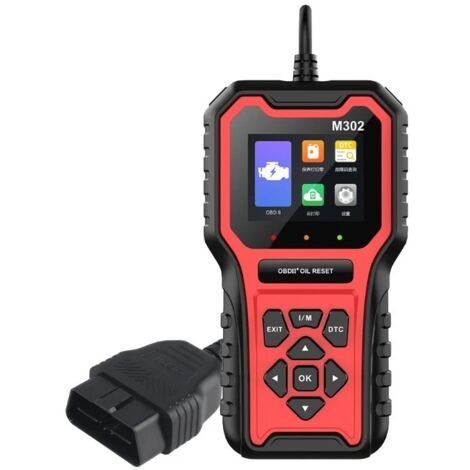 Valise de Diagnostic OBD2, OBDII Outils Diagnostics système Moteur, Mesure de Tension OBD, Données en Direct, Effacement des Codes