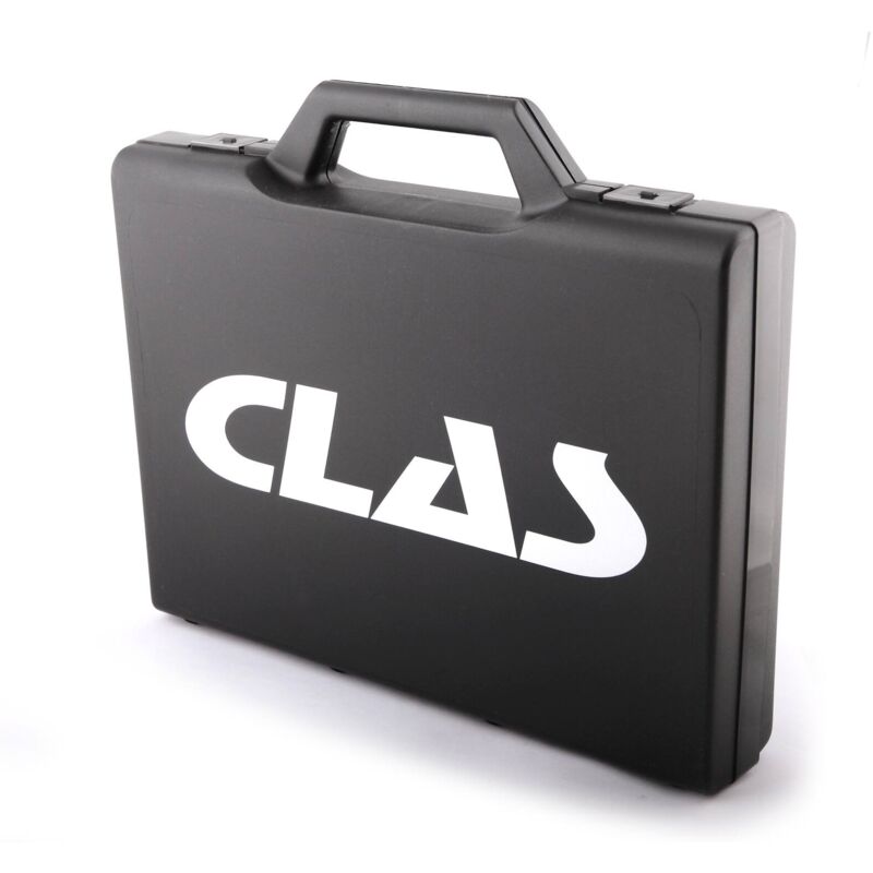 Clas - Valise de rangement outils 406 x 296 x 100mm (noire) plastique + mousses alvéolées - sa 9908 Equipements