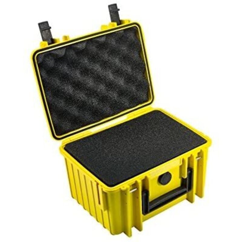 Valise d'extérieur 6.6 l B & W International outdoor.cases Typ 2000 2000/Y/SI (l x H x P) 270 x 215 x 165 mm jaune 1 pc