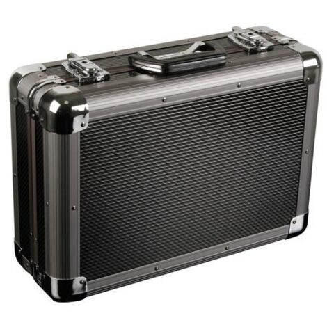 Valise d'outillage avec des coins arrondis en aluminium 430 x 300 x 150 mm