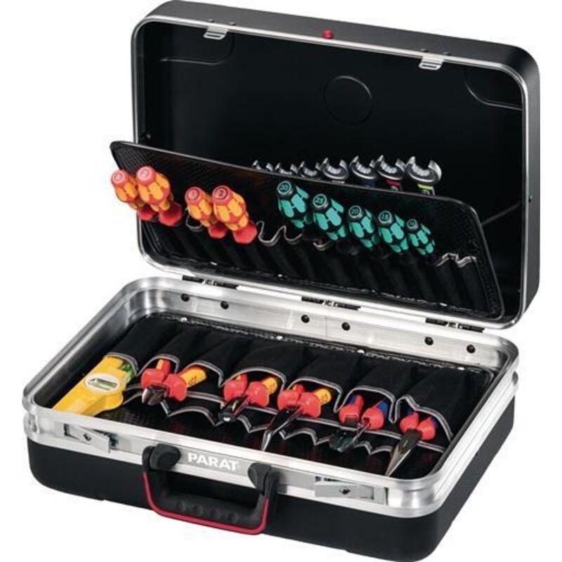 Parat - Mallette à outils non équipée 25 l silver Plus l 533000171 (l x h x p) 480 x 350 x 180 mm