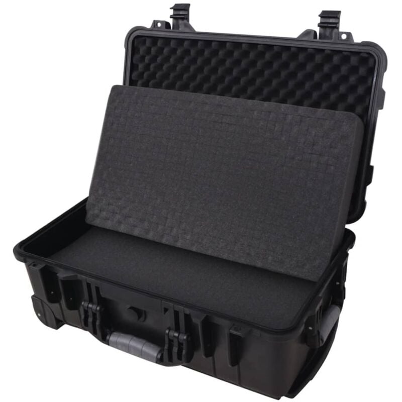 INLIFE Boîte à outils avec mousse à l'intérieur