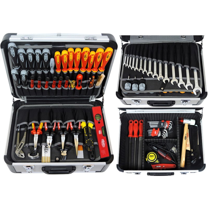 Coffret d'outils de mécanicien 128 pièces - professional - 418-88 - Famex