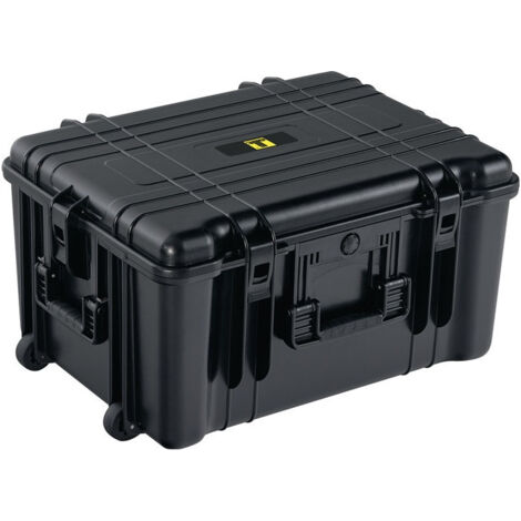 Valise plastique DinoPlus L495xL665xH340 mm ABS 2 poignées noir 73 l
