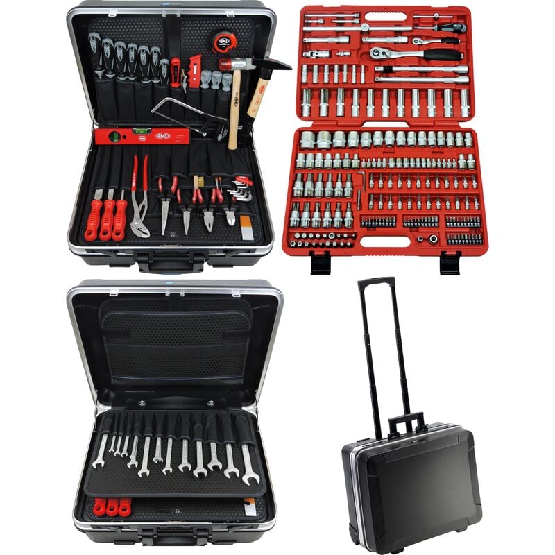 606-08 Coffret d'outils de mécanicien - professional - avec des outils allemands - Famex