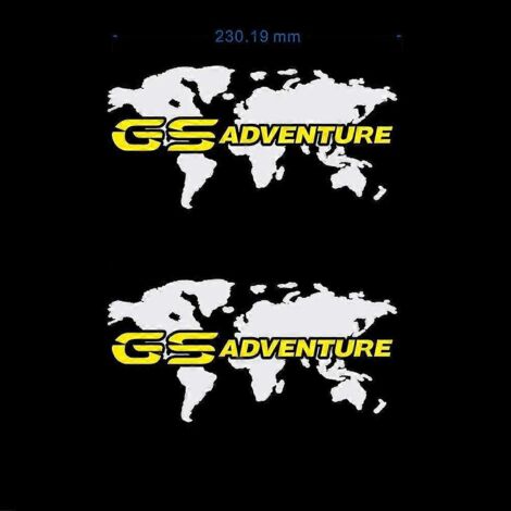 Valises de coffre R 1200 GS pour BMW R1200GS, F850GS, F800GS, R1250GS, F750GS, R1150GS, G310GS, sacoches latérales Adventure, bagages, autocollants en aluminium